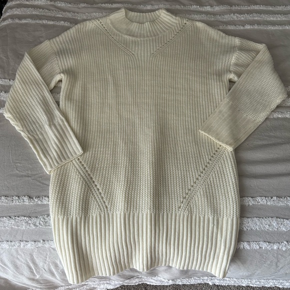 Cream/ white sweater dress - Picture 1 of 2